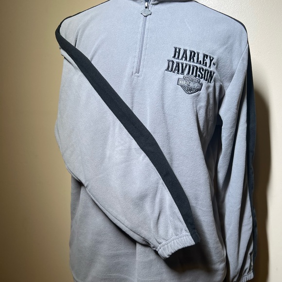 Harley Davidson fleece zip up Large excellent condition - Picture 4 of 6